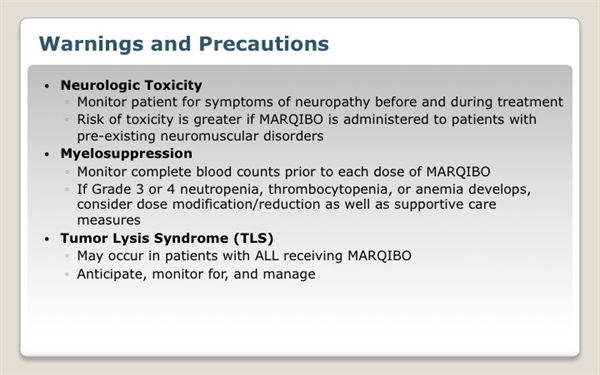 Marqibo® (vinCRIStine sulfate LIPOSOME injection) Marqibo® (vinCRIStine sulfate LIPOSOME injection)