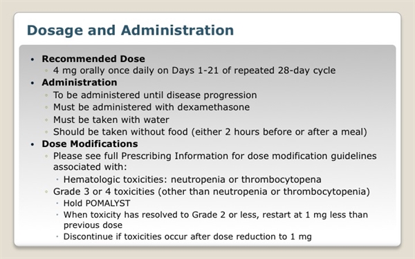 2019 year - Pomalidomide Reviews 2019 year