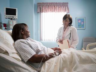 African American women with breast cancer may have more aggressive tumor biology compared to white women. African American women with breast cancer may have more aggressive tumor biology compared to white women.