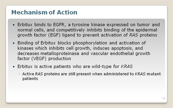 ERBITUX (cetuximab) for Head and Neck Cancer and