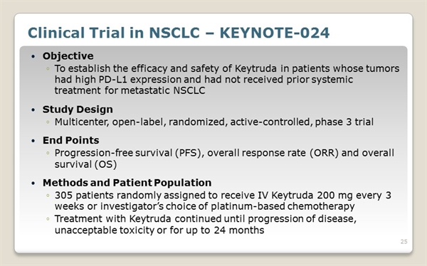 Keytruda non small cell lung cancer