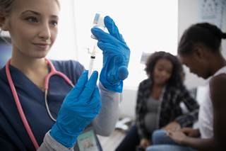 Researchers are developing vaccines for patients with ovarian or breast cancer, with timing and vector being increasingly important factors for establishing therapeutic efficacy. Researchers are developing vaccines for patients with ovarian or breast cancer, with timing and vector being increasingly important factors for establishing therapeutic efficacy.